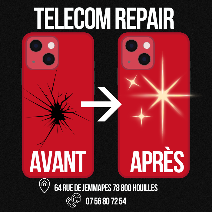 Réparation smartphone Houilles Telecom Repair